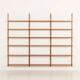 Danish teak shelving unit attr. to PS System, Randers, Denmark, 1960s