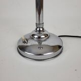 Art deco lamp / floor lamp in chrome metal