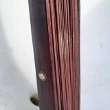 Grand éventail Art Déco grues et Amour en cage