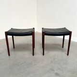 Set of Møller 80A stools, 1960s