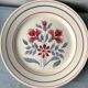 5 old Luneville Herblay flat plates