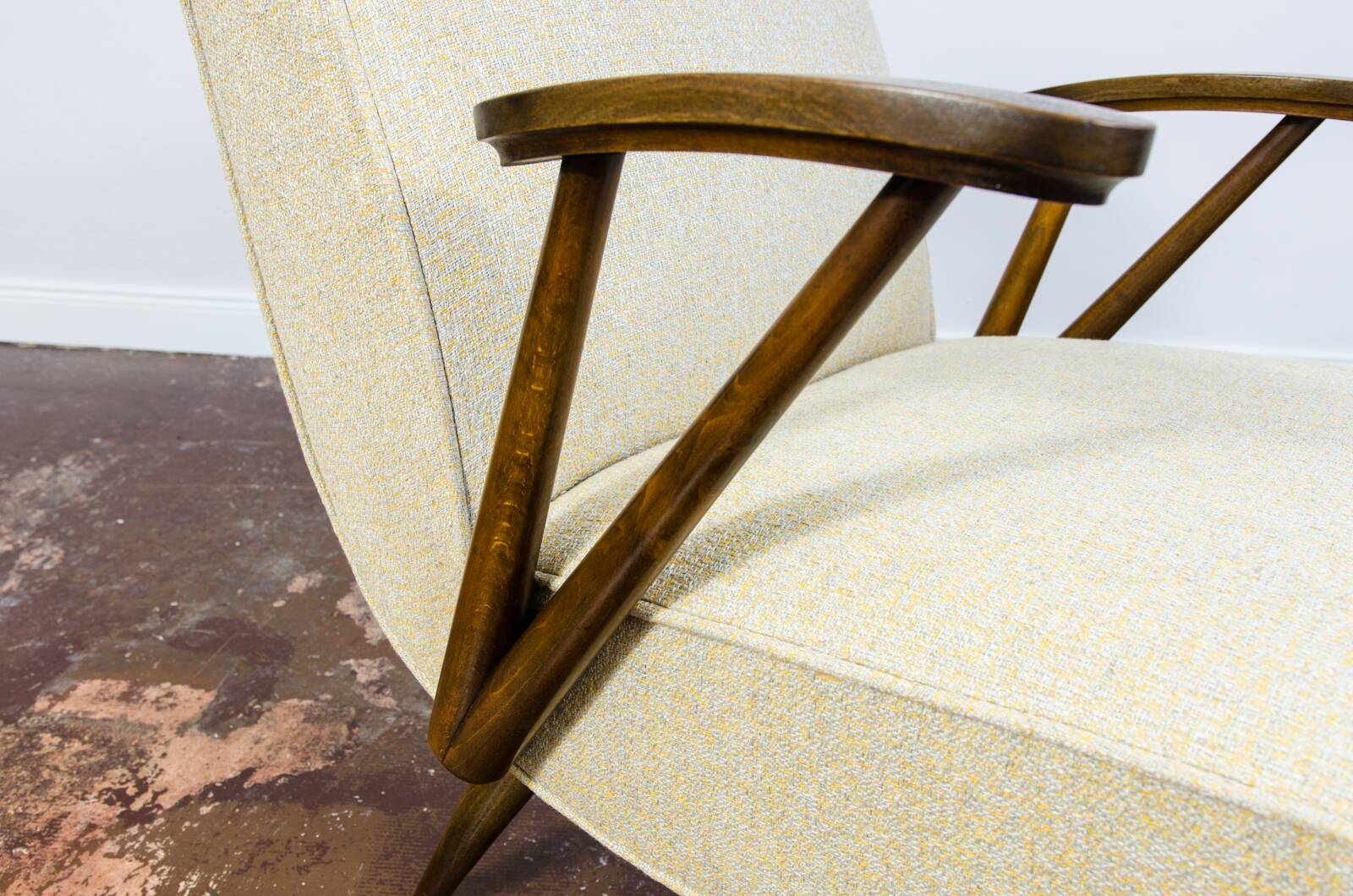 Mid-century Armchair Type 300-110 by GFM, Poland, 1960s