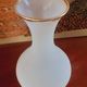 Vase en opaline et dorure début XIX ème