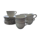 Lot of 6 cups and vintage spirit tea saucers
