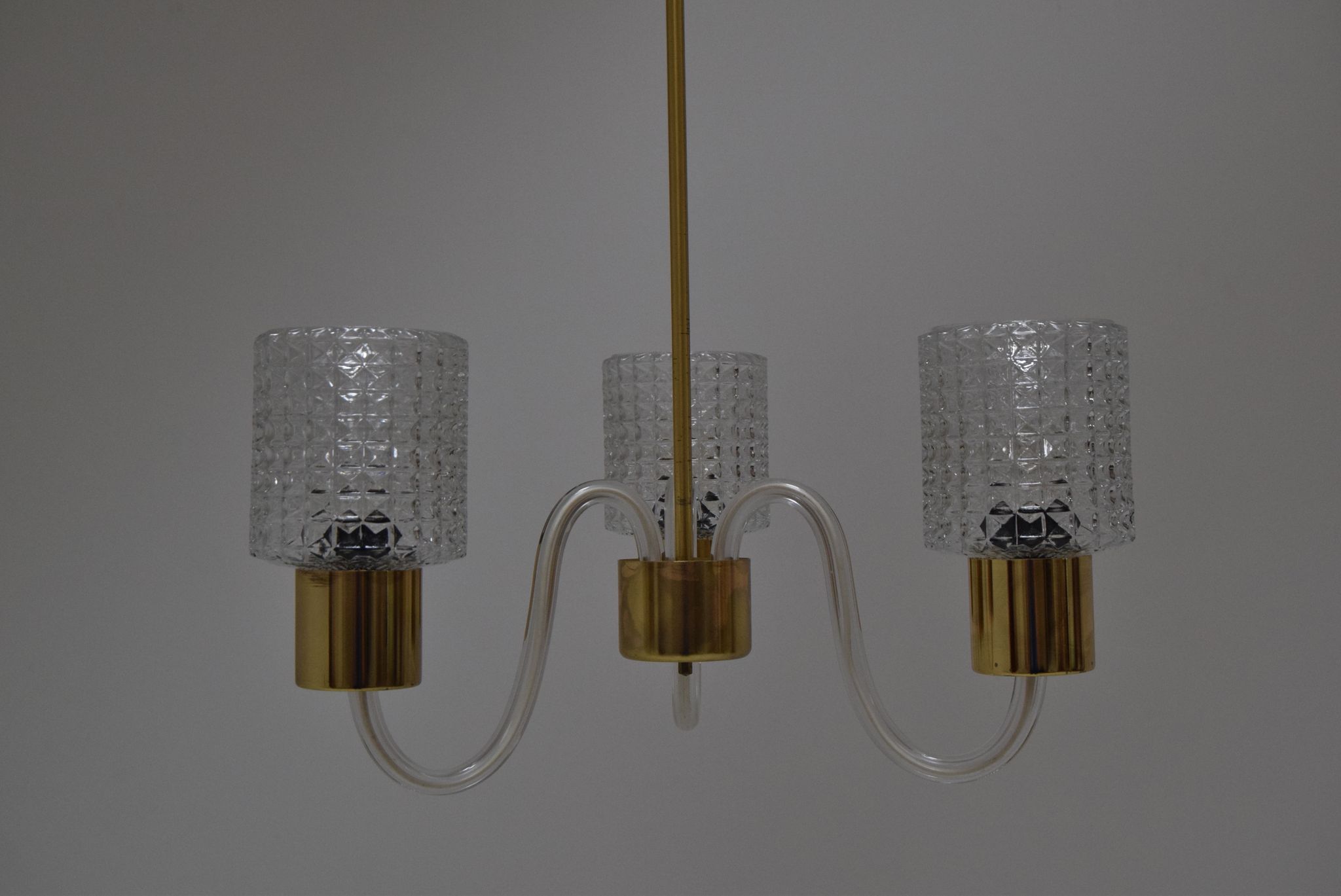 Lustre du milieu du siècle Kamenicky senov années 1960