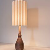 Large table lamp in stoneware