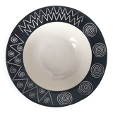 Scraffito Habitat Japan 1980 soup plates