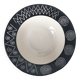 Assiette creuses Scraffito Habitat Japan 1980