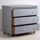 Large antique chest of drawers with three drawers (circa 1920)
