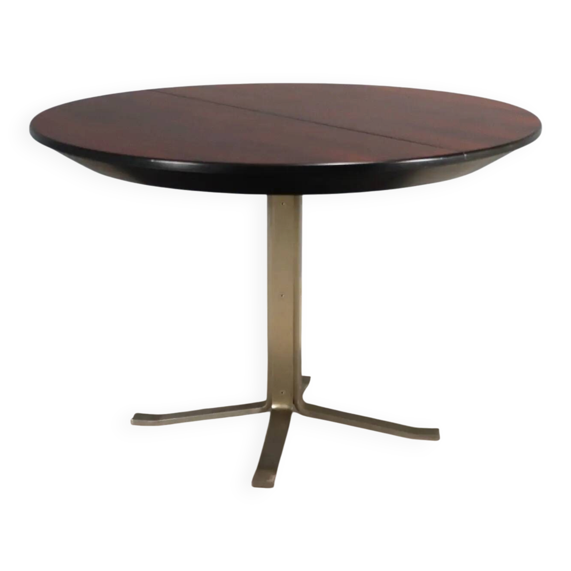 Formanova table vintage design G. Moscatelli in wood, Italy, 1970s