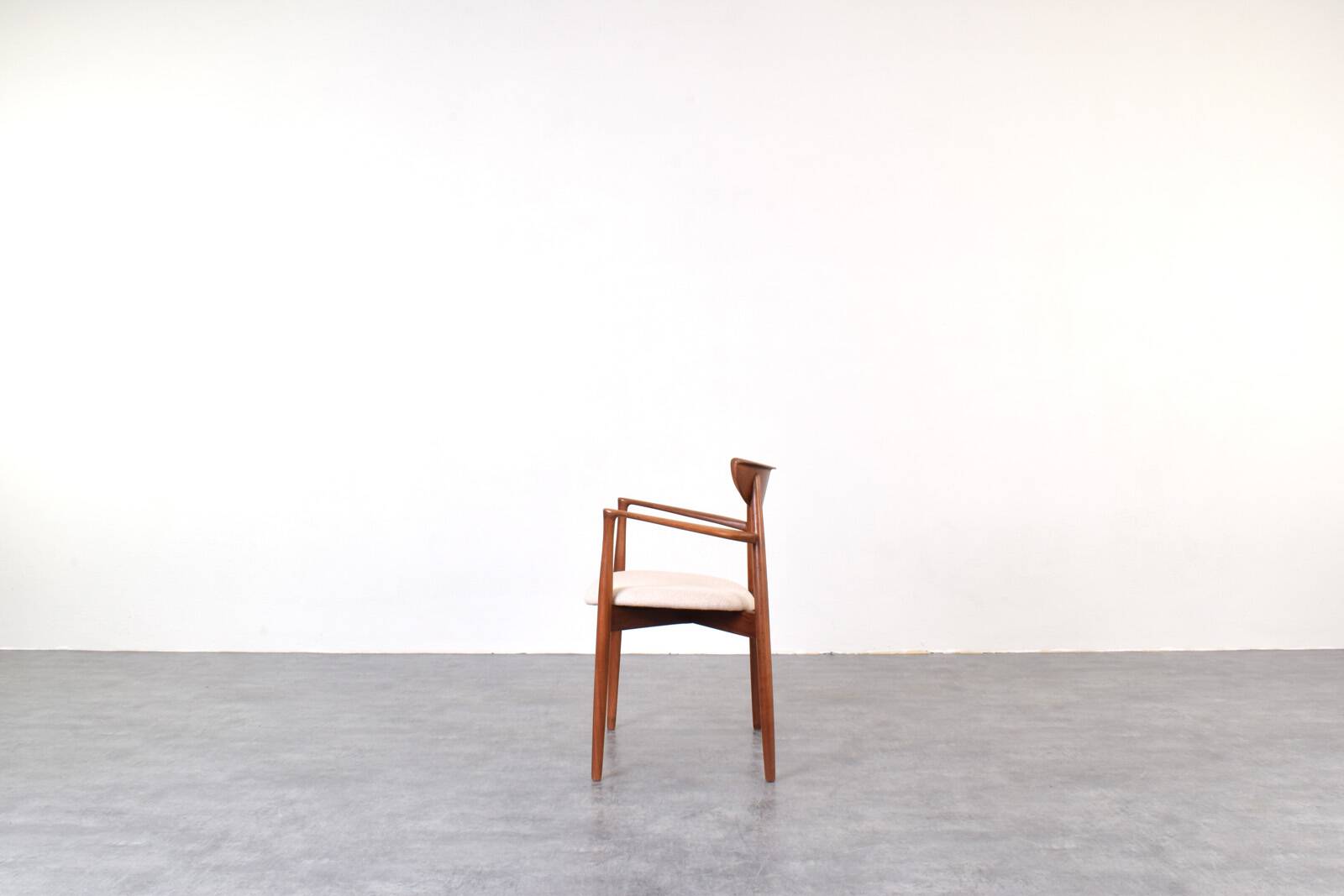 Fauteuil Mid-Century en Teck par Harry Østergaard pour Randers Møbelfabrik, 1960