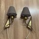 PAIR OF SCANDINAVIAN DESIGN WALL LIGHTS 1950.