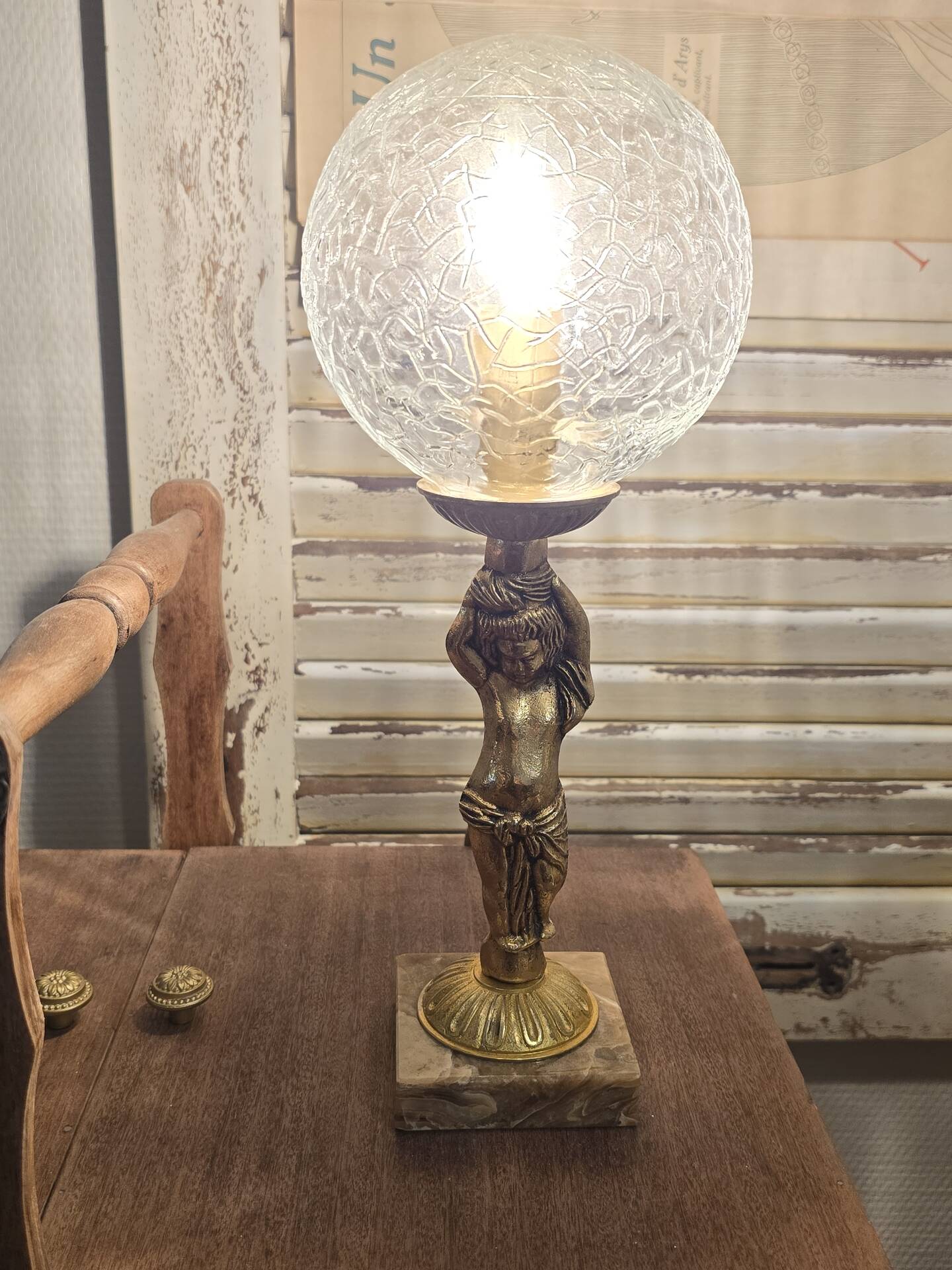 Cherub lamp reimagined
