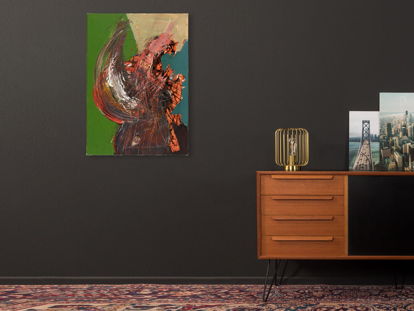 Fly, Oil on Canvas, 50 x 70 cm