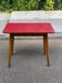 Table d'appoint scandinave en bois massif et bois rose