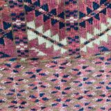 Ancient Turkmen Afghan Hatchlou handmade carpet 133x133 cm