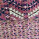 Ancient Turkmen Afghan Hatchlou handmade carpet 133x133 cm