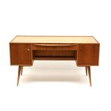Desk with slanted legs, 1970s