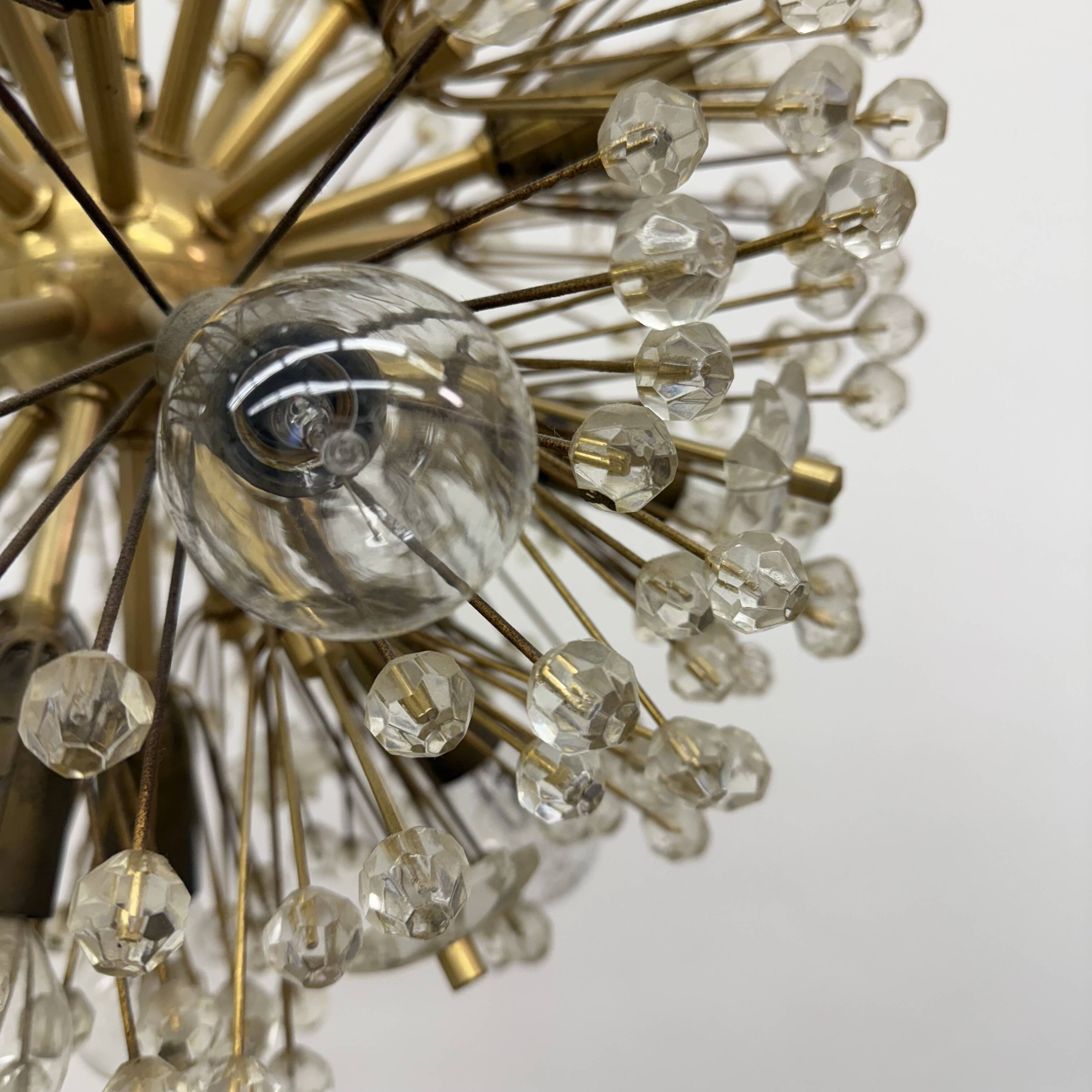 Starburst Brass Chandelier by Emil Stejnar, Austria 1960s