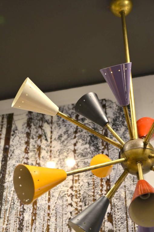 Multicolor Sputnik chandelier