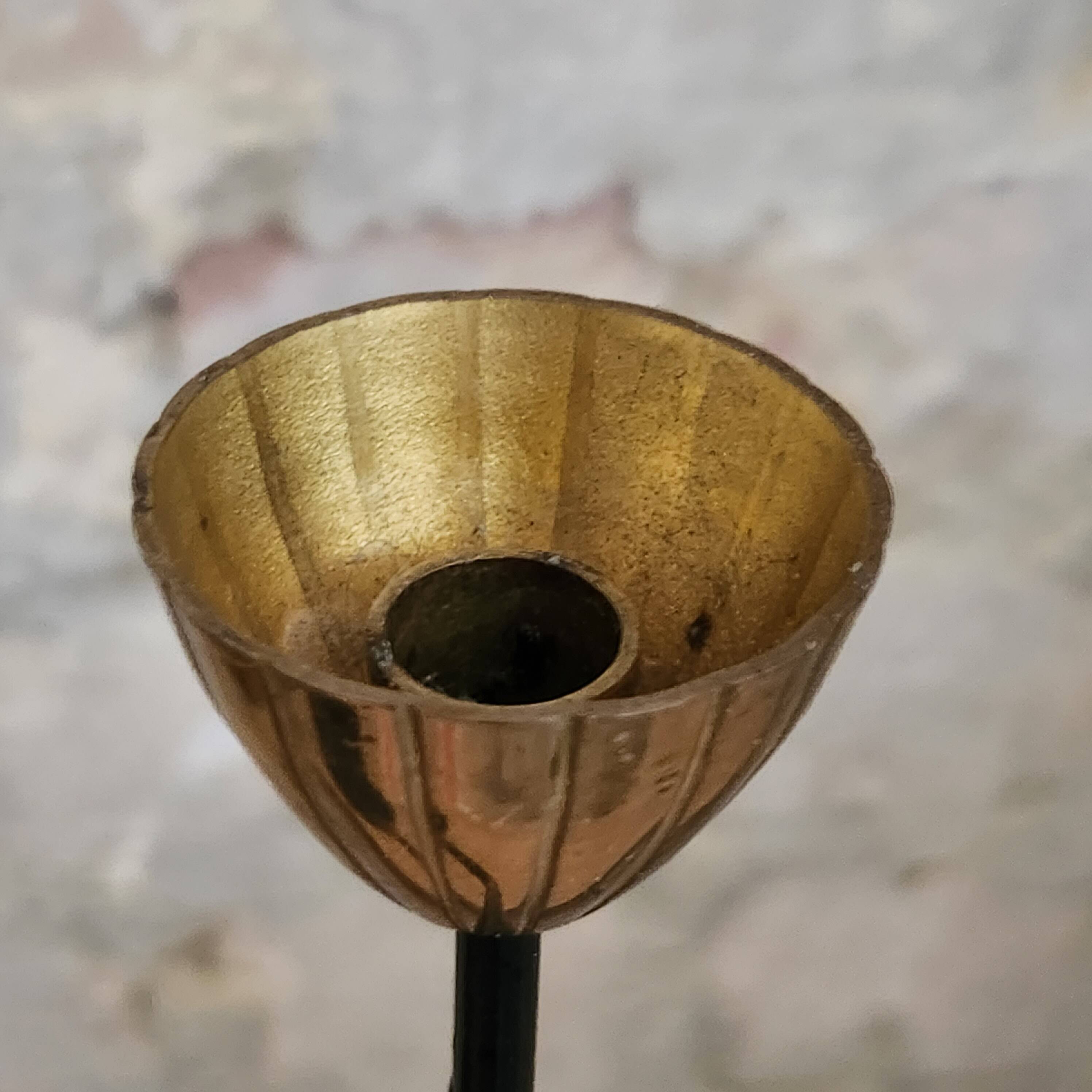 Scandinavian chandelier by Ystad Metall, Gunnar ANDER - 1960