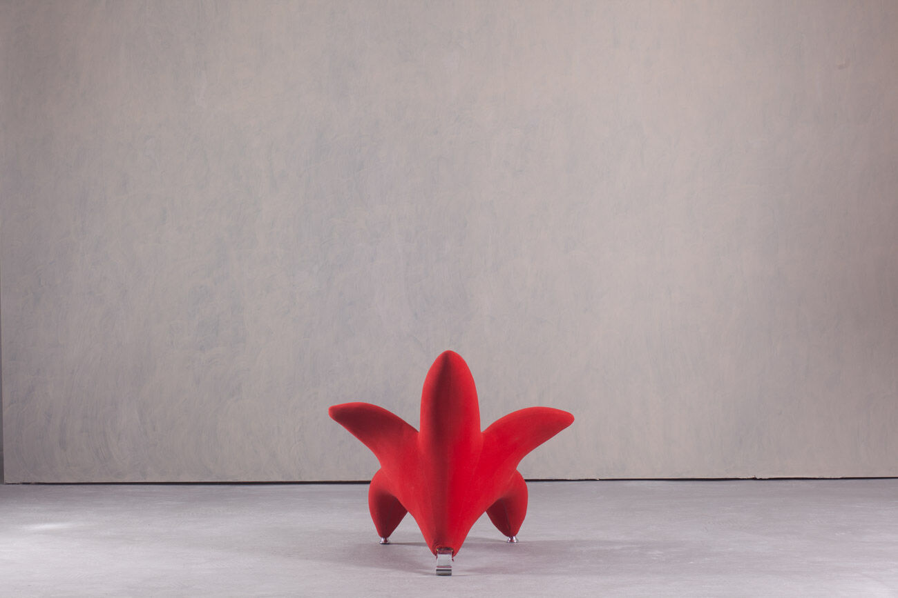 Postmodern Getsuen Lily Chair by Masanori Umeda for Edra, Italy, 1990s