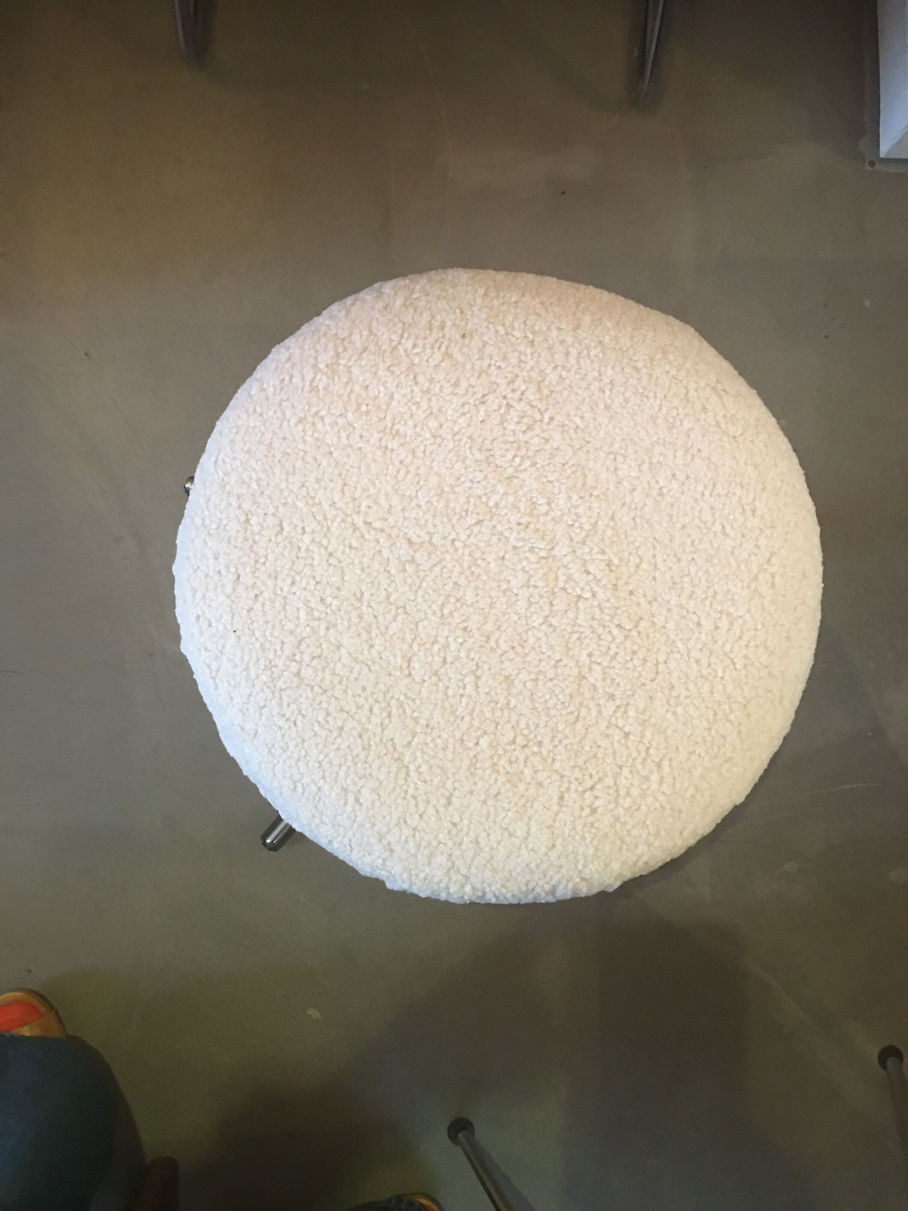 Stool, footrest, swivel 1970