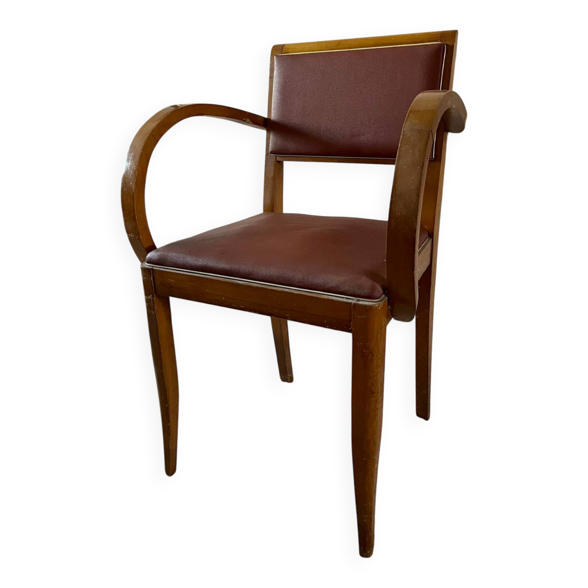Vintage bridge armchair