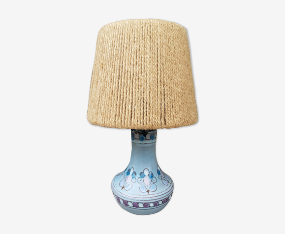 Lampe vintage en céramique années 1970