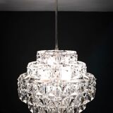 Kinkeldey 6 Tiered Chrystal Chandelier, 1970s