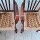 Paire de fauteuils de style Queen Anne originaux