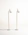 Pair of “2008 L” Floor Lamps by Schmidt's Lampedesign, Denmark, 1960s