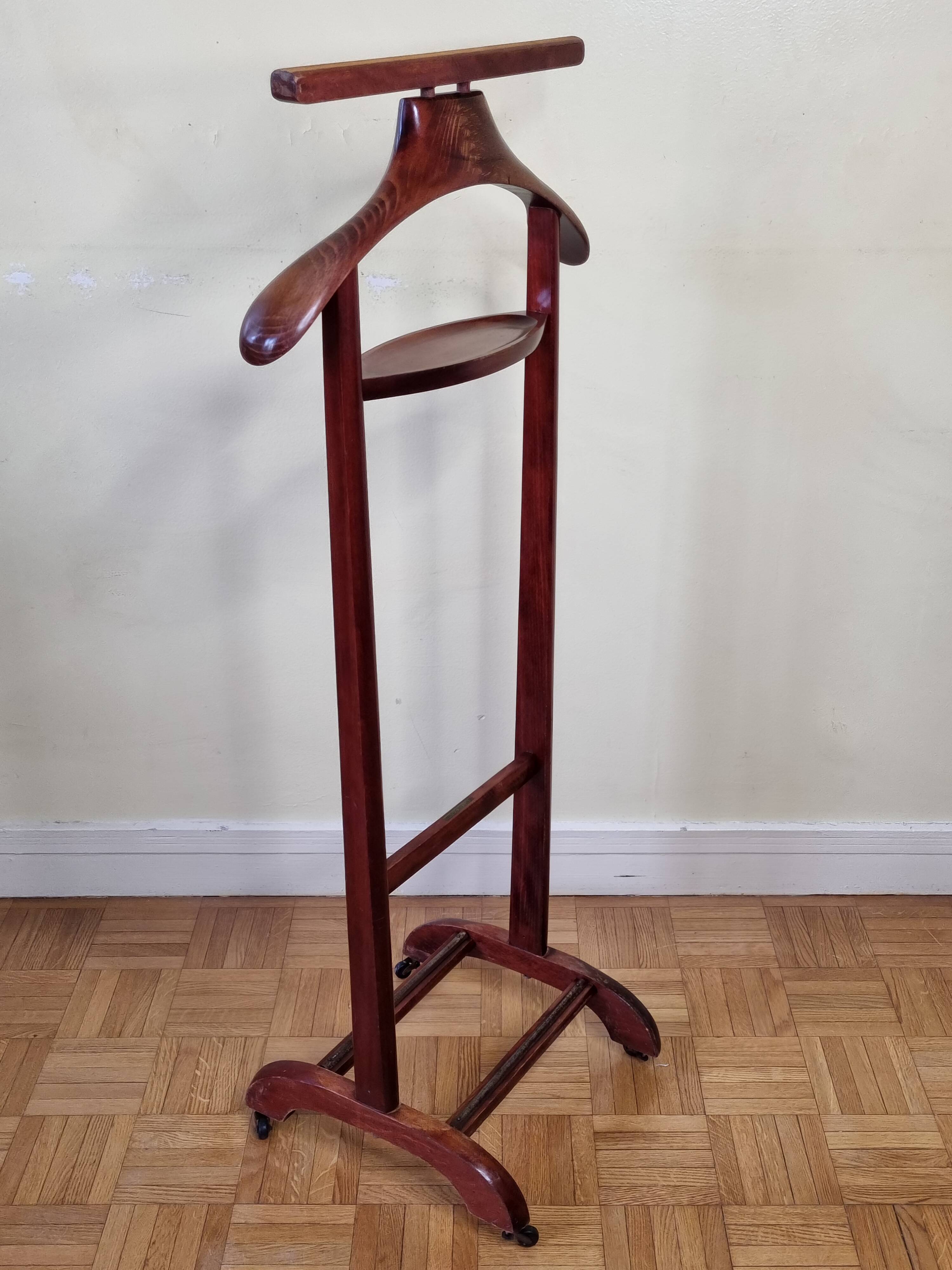 Fratelli Reguitti valet, wooden, 1950s