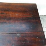 Solid walnut farmhouse table