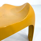 Yellow stool by Alexander Begge for Casala, 1970