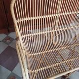 Sofa rattan 2 seater