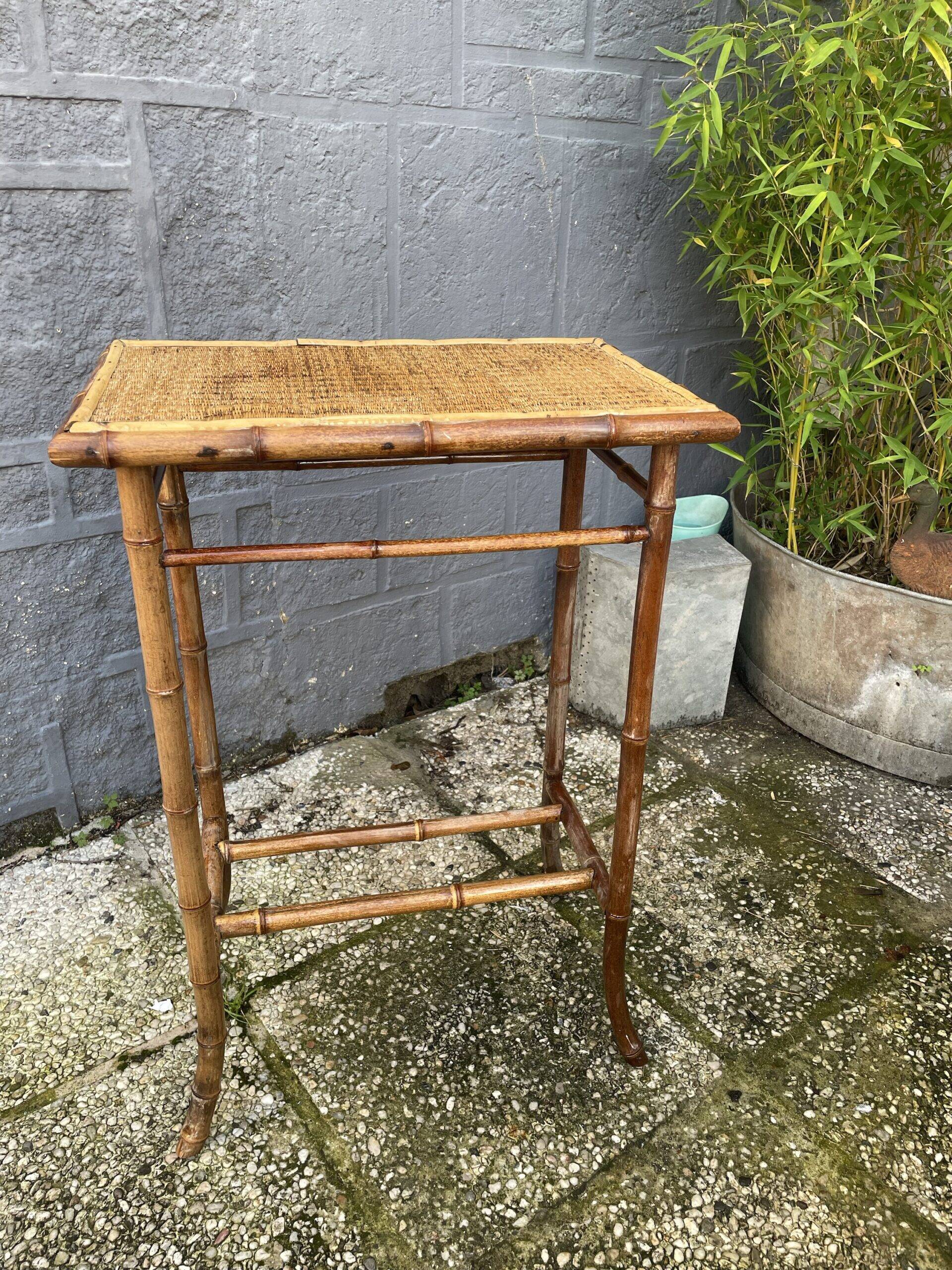 Antique tea table