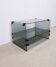 Pieterman Holland glass-units audio cabinet, 1980s