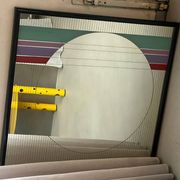 Art/Design Mirror by Eugenio Carmi for Acerbis 1980's