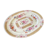 Plat faience ancien - décor Chine