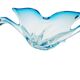 Postmodern Sommerso Murano glass fruit bowl from Mandruzzato, Italy, 1950