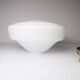 Globe opaline and brass plafon d30cm