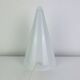 Lampe conique Teepee SCE, verre blanc, design
