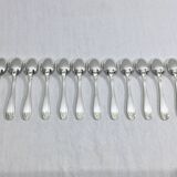 SFAM - Cutlery set 49 pieces Art Deco Silver Metal