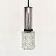 Vintage 70s tube pendant light
