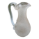 Carafe refresher pitcher baccarat or st louis frosted crystal twisted handle