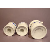Salt and pepper salt shaker Porcelain Limoges Philippe deshoulieres