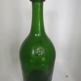 Bouteille ancienne verre épais et vert