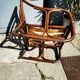 Pair of vintage rattan armchairs