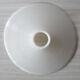 White opaline lampshade from the 1940s